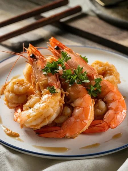 Chinese Garlic Shrimp