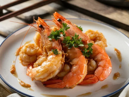 Chinese Garlic Shrimp