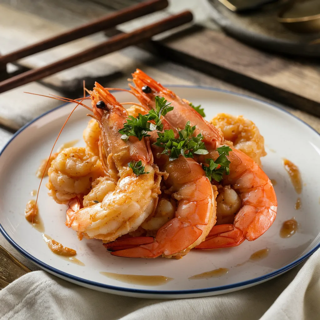 Chinese Garlic Shrimp