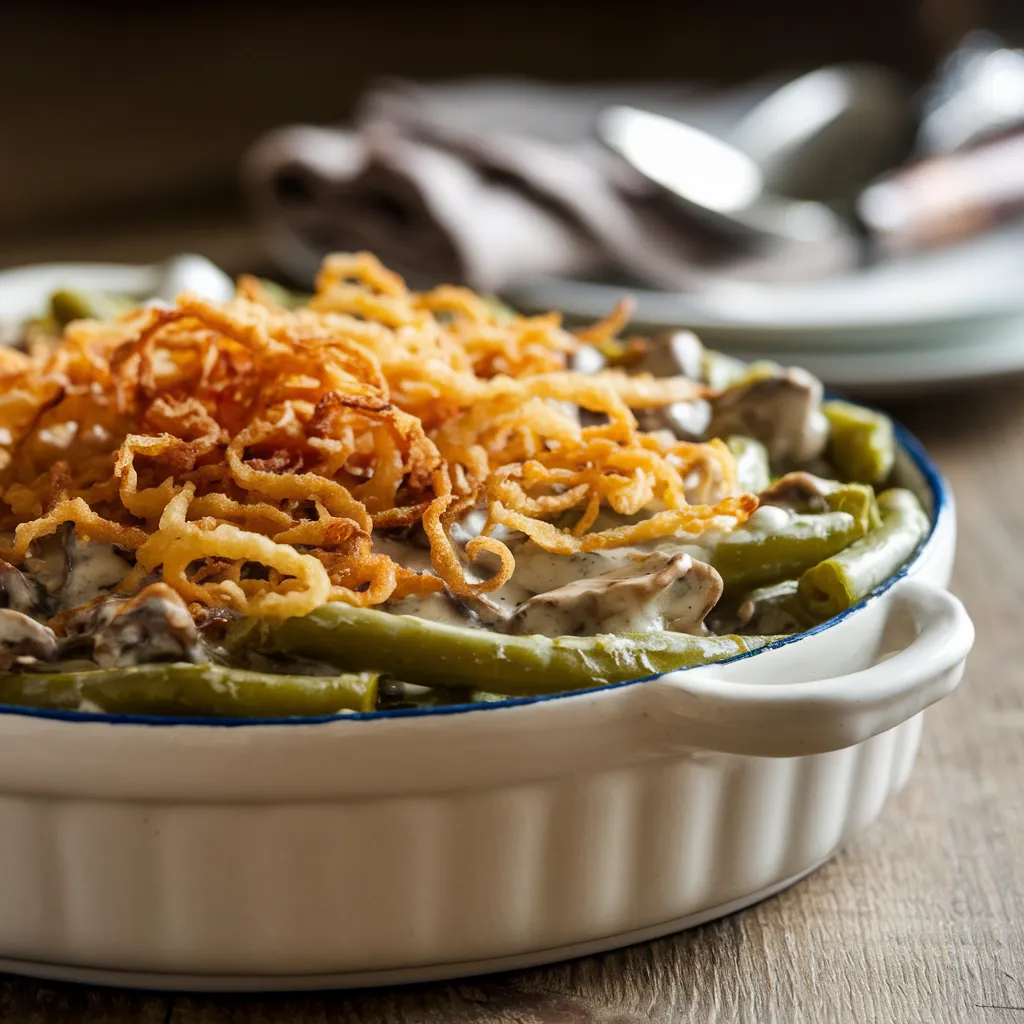 Campbell Soup Green Bean Casserole Recipe – Classic Holiday Favorite!