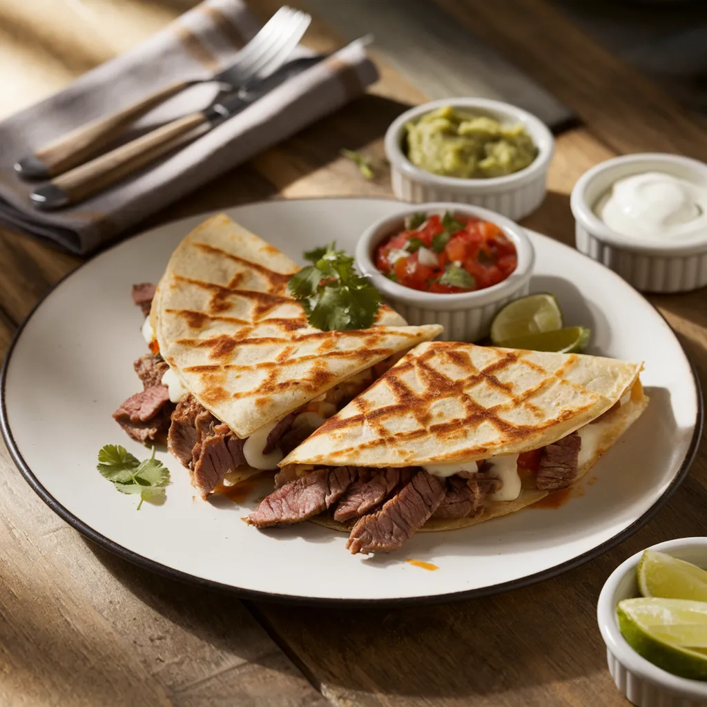 Easy Steak Quesadilla Recipe – Cheesy, Crispy & Ready in 20 Minutes!