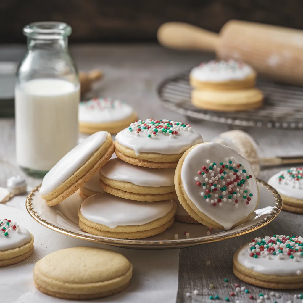 soft, chewy gluten-free sugar cookies